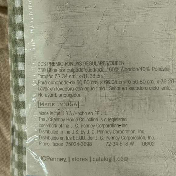 JCPenney Home Cotton Rich Blend Pillowcases - Picture 4 of 5